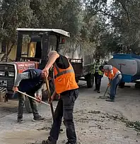 Kiraz Yeni Mahalle'de Temizlik Seferberliği Devam Ediyor