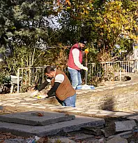 Kırtepe köy meydanında kapsamlı düzenleme