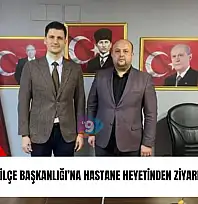 MHP Ödemiş İlçe Başkanlığı'na hastane heyetinden ziyaret