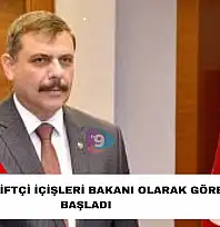 Mustafa Çiftçi İçişleri Bakanı Olarak Göreve Başladı