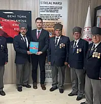 Ödemiş Gaziler Derneği'nden Ödemiş Devlet Hastanesi Başhekimine Ziyaret