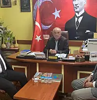Ödemiş İlçe Millî Eğitim Müdürü Sunullah Desticioğlu'ndan Muhtarlar Derneğine Ziyaret