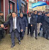 Ödemiş Kaymakamı Hakan Yavuz Erdoğan Asker Uğurlama Törenine Katıldı