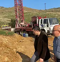 Ödemiş OSB'nin Su İhtiyacı İçin Sondaj Çalışmaları Yerinde İncelendi