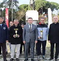 ÖDEMİŞ'TE 27 ARALIK ATATÜRK KOŞUSU ÖDÜL TÖRENİYLE TAMAMLANDI