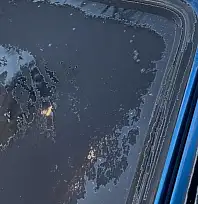 ÖDEMİŞ'TE ARAÇLAR DONDU