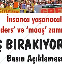 ÖDEMİŞ'TE EĞİTİMDE GREV HAREKETLİLİĞİ: EĞİTİM-SEN İŞ BIRAKIYOR