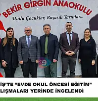 Ödemiş'te 'Evde okul öncesi eğitim' çalışmaları yerinde incelendi