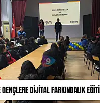 Ödemiş'te gençlere dijital farkındalık eğitimi