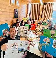 ÖDEMİŞ'TE SANATLA TERAPİ SEMİNERİ DÜZENLENDİ