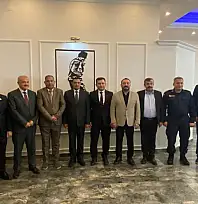 ÖDEMİŞ'TE TARIMSAL HEYETLE ÖZEL TOPLANTI