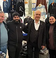 ÖDEMİŞ TERZİLER ODASI BAŞKANI HÜSEYİN DÖNER PAZAR ESNAFINI ZİYARET ETTİ