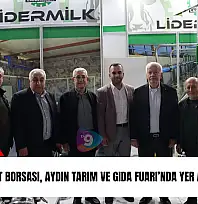 Ödemiş Ticaret Borsası, Aydın Tarım ve Gıda Fuarı'nda yer aldı