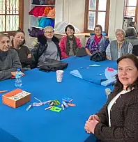 TİRE BELEDİYESİ'NDEN KADINLARA YÖNELİK KEÇE İŞLEME KURSU BAŞLADI