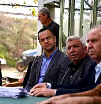 TİRE'DE ÇİFTÇİLERE 'TARIMSAL SULAMADA SU TASARRUFU' EĞİTİMİ