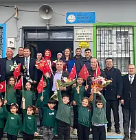 TİRE'DE KARNE HEYECANI YAŞANDI