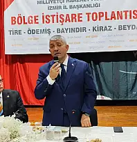 Tire İlçe Teşkilatı Bölge İstişare Toplantısına Ev Sahipliği Yaptı