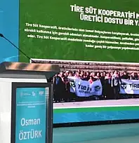 Tire Süt Kooperatifi Konya'da ilgi odağı oldu: Başkan Öztürk 'Tire Modeli'ni anlattı