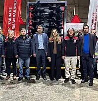 Tire Süt Kooperatifine İklim Dostu Gübre Dağıtma Makinesi Teslim Edildi