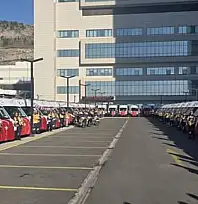 TİRE'YE 2 YENİ AMBULAMS HİZMETE GİRDİ