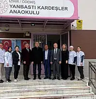 YANBASTI ANAOKULU'NDA ÖRNEK ZİYARET