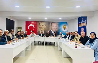 AK Parti Ödemiş İlçe Başkanlığı'nda Olağan Toplantı Yapıldı