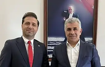 AK Parti Tire İlçe Başkanı Uğurlu, İzmir Valiliği'nde Ziyarette Bulundu