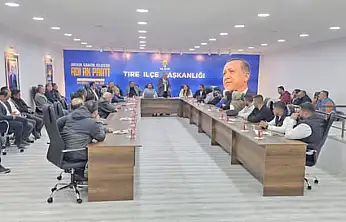 AK Parti Tire İlçe Teşkilatı Danışma Meclisinde Bir Araya Geldi
