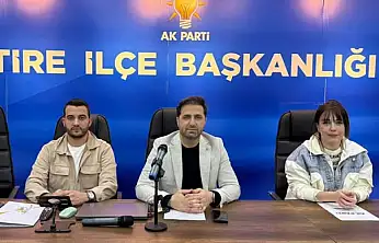 AK Parti Tire İlçe Teşkilatı Haftalık Toplantısını Gerçekleştirdi