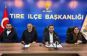 AK Parti Tire İlçe Teşkilatı Yönetim Kurulu Toplantısını Gerçekleştirdi