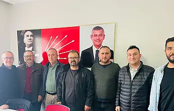Atatürkçü Düşünce Derneği Kiraz Şubesi'nden CHP İlçe Teşkilatına Ziyaret
