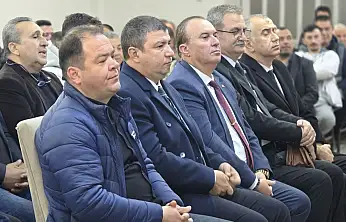 BAŞKAN OKUROĞLU, PAZARCI ESNAFIYLA GENEL KURULDA BULUŞTU