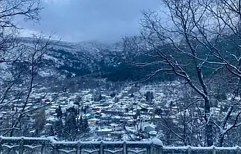 BOZDAĞ GELİNLİĞİNİ GİYDİ