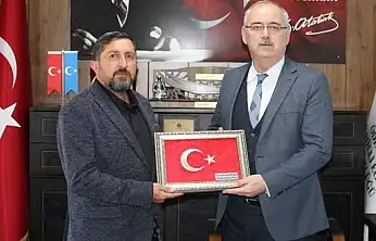 EDEP Başkanı Fatih Çakır, İlçe Millî Eğitim Müdürü Sunullah Desticioğlu ile Bir Araya Geldi