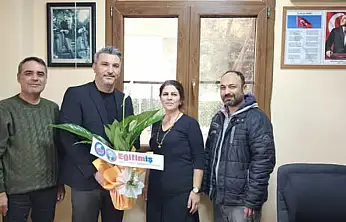 EĞİTİM İŞ'TEN TİRE BİLSEM'E ANLAMLI ZİYARET