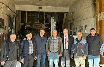 ERDEM DERYA SAHADA: ESNAFIN SORUNLARINI DİNLEDİ