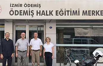 Halk Eğitim Merkezi'ne Yeni Müdür: İlçe Milli Eğitim Müdürlüğü'nden Hayırlı Olsun Ziyareti