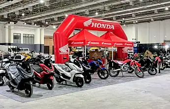 Honda Delikanlı, Motta Motorlu Taşıtlar Fuarı'nda Yerini Aldı
