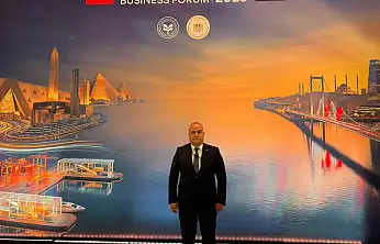 İbrahim Surav Türkiye–Mısır forumuna katıldı