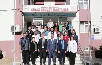 İL SAĞLIK MÜDÜRÜ DOÇ. DR. AYHAN KUL'UN KİRAZ ÇIKIŞI: SAHADA DURUM TESPİTİ