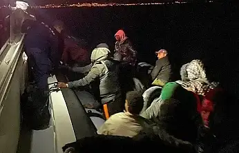 İzmir açıklarında düzensiz göçmen operasyonları: 43 kişi güvenli bölgeye alındı