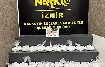 İzmir Bornova'da 30 Kilo Metamfetamin Ele Geçirildi: Şahıs Tutuklandı
