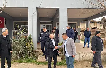 KAYMAKAM ERDOĞAN'DAN MAHALLE ZİYARETLERİ