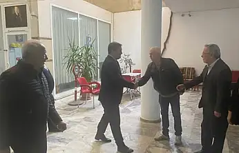 Kaymakam Erdoğan'dan Muhtarlar Derneği'ne Ziyaret