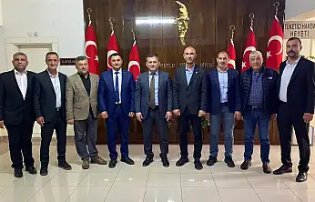 Kaymakam Erdoğan, Fatih Kök ve Heyetiyle Görüştü