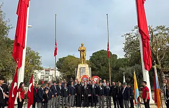 Kiraz'da 10 Kasım Atatürk'ü Anma Programı Düzenlendi