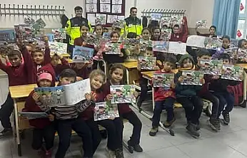 KİRAZ'DA 160 ÖĞRENCİYE TRAFİK GÜVENLİĞİ EĞİTİMİ