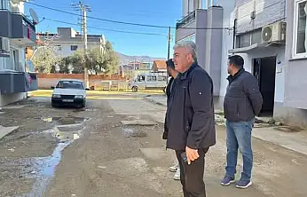 Kiraz'da Fen İşleri Çalışmaları Başkan Tarafından Yerinde Denetlendi