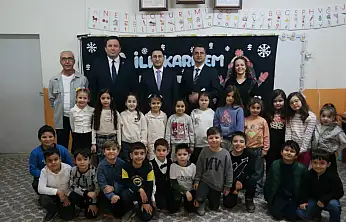 KİRAZ'DA KARNE SEVİNCİ: KAYMAKAM VE MİLLÎ EĞİTİM MÜDÜRÜ ÖĞRENCİLERLE BULUŞTU