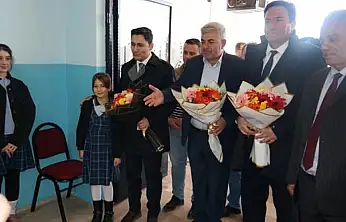 KİRAZ'DA OKULLARA PROTOKOL ZİYARETİ